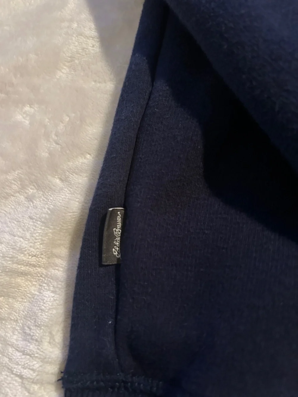 Eddie Bauer Navy Crewneck - Picture 5 of 5